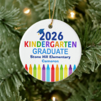 2026 Kindergarten Graduate Custom Graduation Photo
