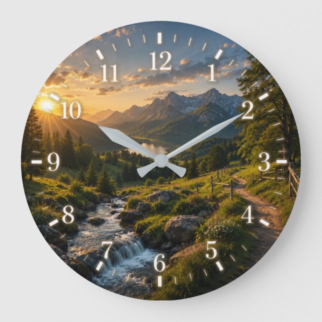 2026 Landscape Clock (Front)