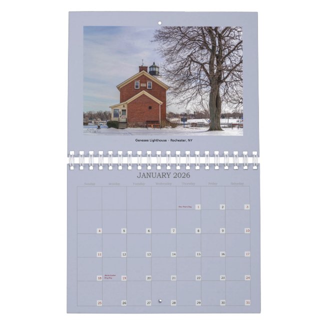 2026 Landscape Photo Calendar (Jan 2026)