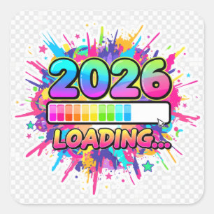 2026 Loading... Progress Bar Sticker
