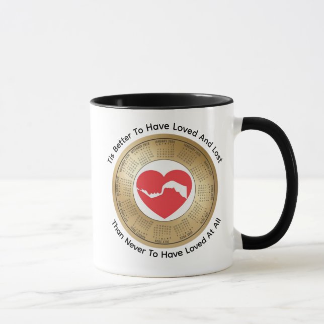 2026 Lovers’ Calendar Coffee or Tea Mug (Right)