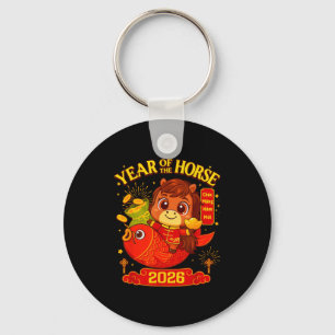 2026 Lunar New Year Horse Vietnamese Men Women Gir Keychain