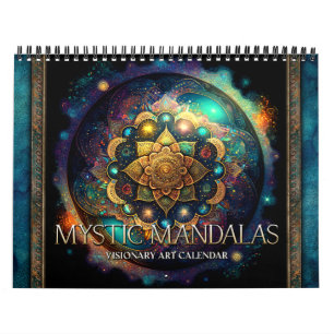 2026 Mandalas Visionary Surreal Art Calendar
