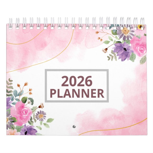 2026 Minimal Planner Calendar (Cover)