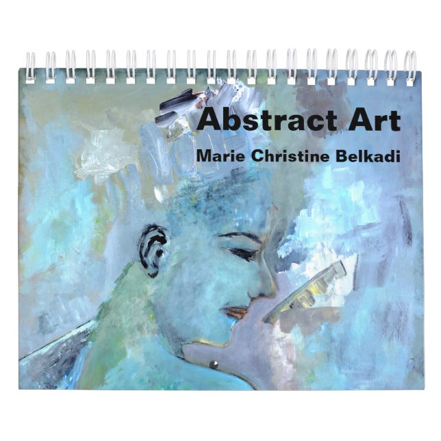 2026 Modern Abstract Colourful Cool Art Painting Calendar (Cover)