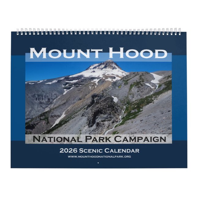 2026 Mount Hood National Park Campaign Calendar (Cover)