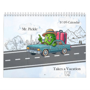 2026 Mr Pickle Takes a Vacation  Calendar