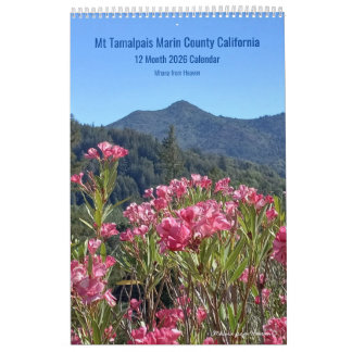 2026 Mt Tamalpais Marin Californie Calendrier