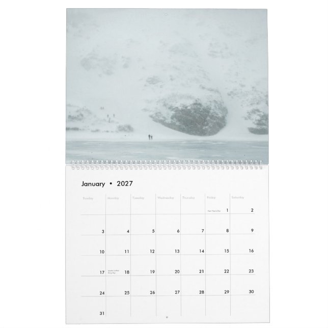 2026 Nature Calendar (Jan 2027)