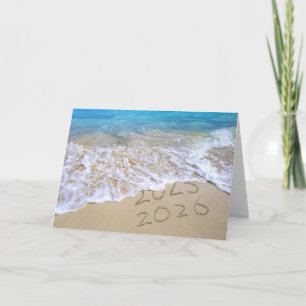 2026 New Year Beach for Business Thank You Card