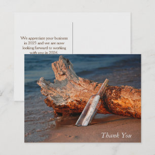 2026 New Year Business Thank You  Postcard