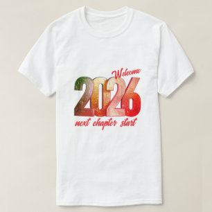 2026 NEW YEAR MENS BASIC T SHIRT
