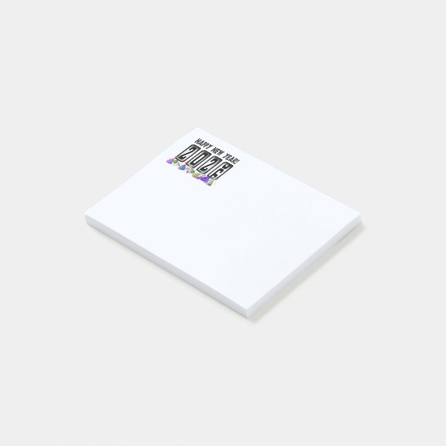 2026 New Year Odometer Post-it Notes (Angled)