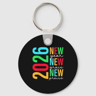 2026 New Years Eve For Women Men Mom Kids Happy Ne Keychain