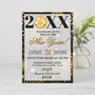 2026 New Years Eve Party Invitation
