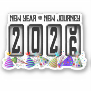 2026 New Years Odometer
