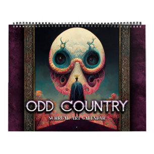 2026 Odd Country 2 Surreal Art Calendar