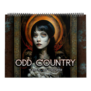 2026 Odd Country 3 Surreal Art Calendar