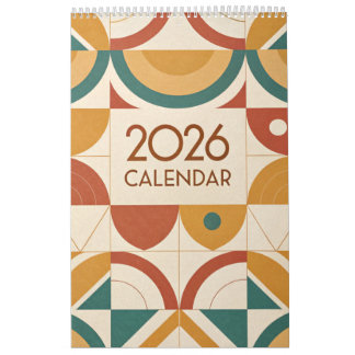 2026 One-Page Small Calendar – Clean and Modern 