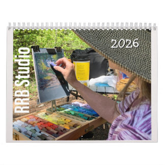 2026 Pastels Calendar by RRB Studio