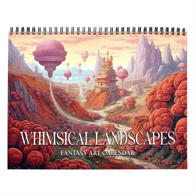 2026 Paysages lunaires 3 Calendrier (Protection)