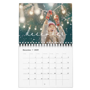 2026 Personalized family multi photo Calendar