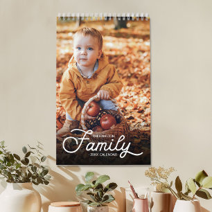 2026 Personalized Family Photo Calendar