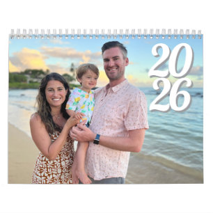 2026 Personalized Family Photo Calendar