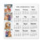 2026 Personalized Pet Dog Family Photos Calendar