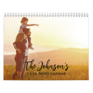 2026 Personalized Photo Calendar 