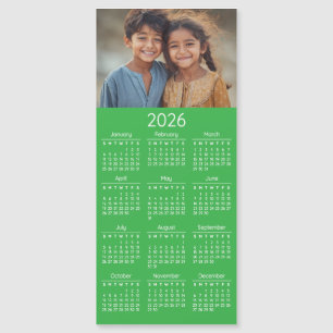 2026 Photo Calendar Kids Family Portrait