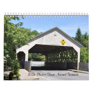 2026 Photos From Around Vermont Calendar