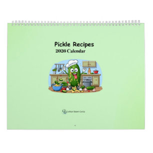 2026 Pickle Calendar with Recipes