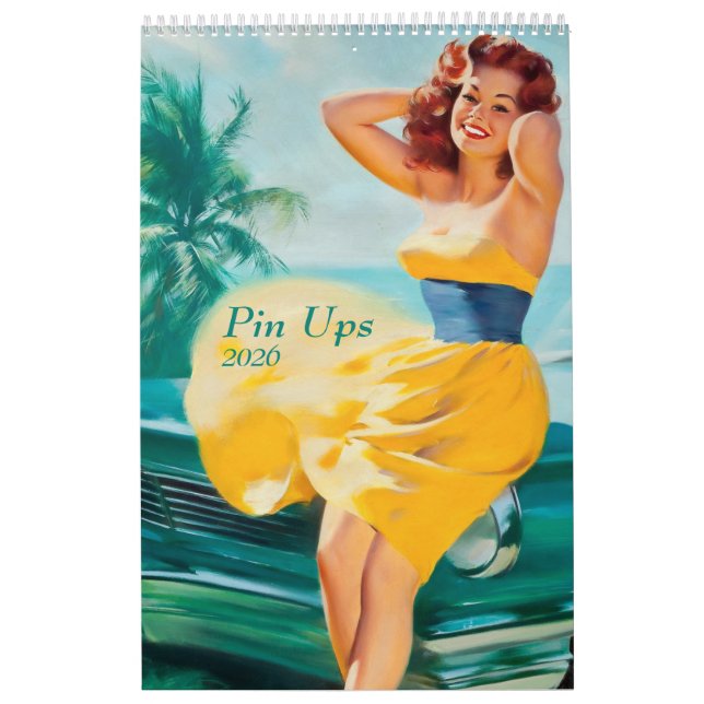 2026 Pin Up Calendar (Cover)