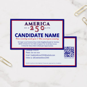 2026 Political Campaign Candidate Election Contact