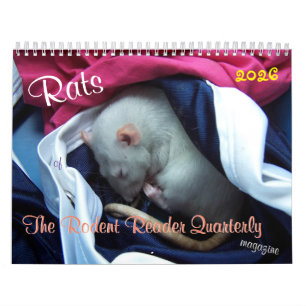 2026 Rats of The Rodent Reader Calendar G