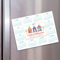 2026 Real Estate Agent Calendar Beach House Magnet