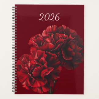 2026 Red Carnations Planner