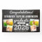 2026 Retro Chalkboard Sketch 4 Photo Grad Party