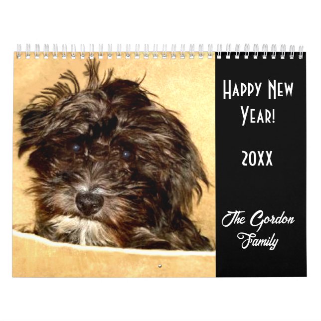 2026 Schnoodle Design Your Own Calendar (Cover)