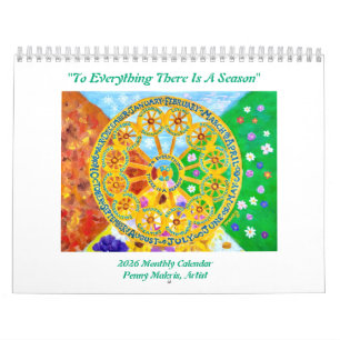 2026 Seasonal Monthly Calendar