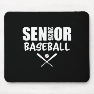 2026 Senior Baseball Player Cl Of 2026 Mouse Pad
