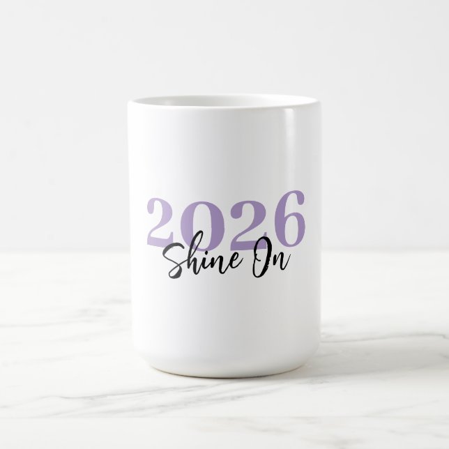 2026 Shine On Mug – Personalized Gift for New Year (Centre)