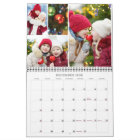 2026 Simple Custom Photo Collage 4 Per Month