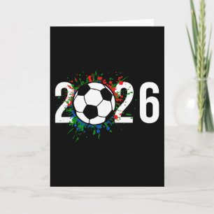 2026 Soccer Play Game Year Players Coaches Fans _1 Card
