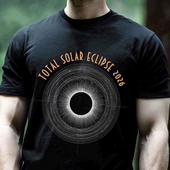2026 Solar Eclipse T-Shirt (Total Solar Eclipse 2026 Shirt)