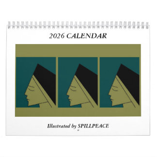 2026 Spillpeace Original Art Calendar