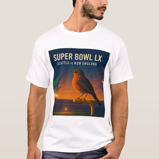 2026 Super Bowl T-Shirt (Front)