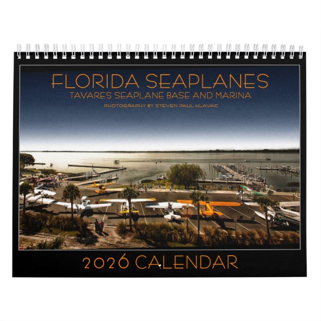2026 Tavares Florida Seaplane Calendar (Cover)
