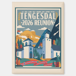 2026 Tengesdal Family Reunion Magnet